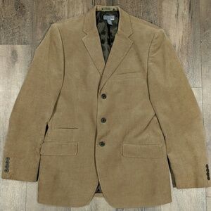H&M Men's Camel Color Corduroy Blazer Size 41R